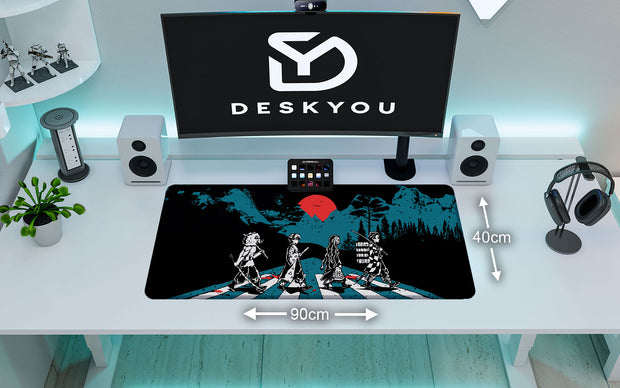 DEMON ROAD - Anime Design - XXL Gaming Mauspad