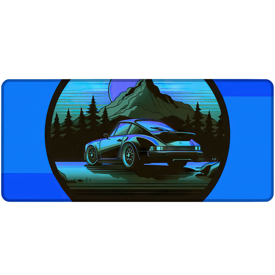 911 BLUE - Car Design - XXL Gaming Mauspad