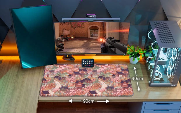 HARMONIC HOUSES - Japan Design - XXL Gaming Mauspad